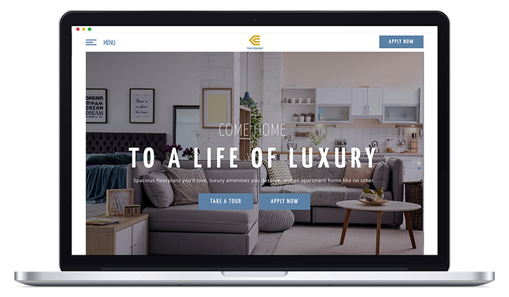 Swifty apartment web designs and multifamily websites