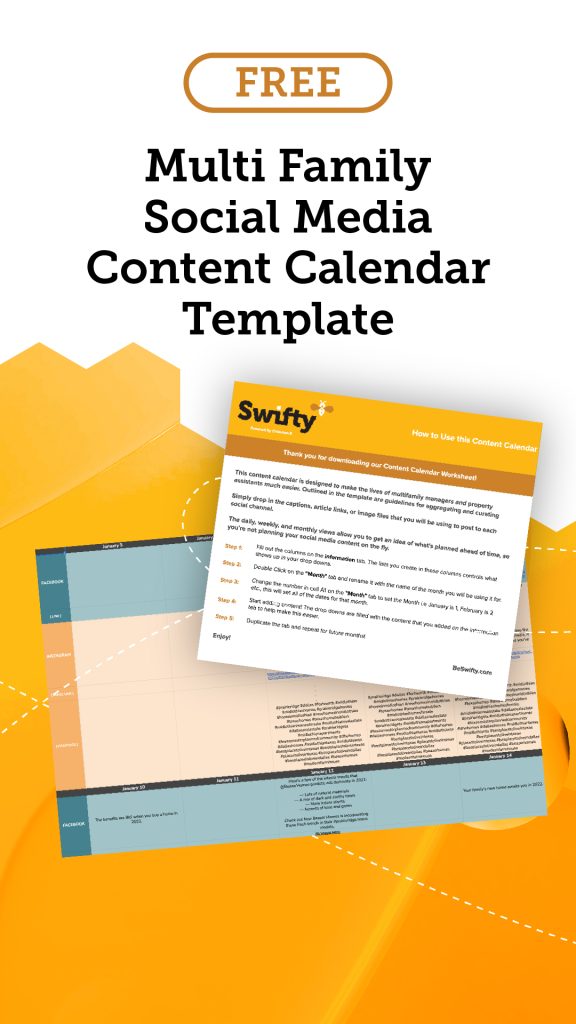 Social Media Calendar Template