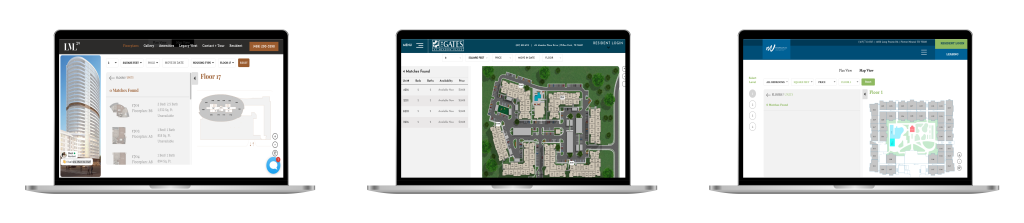 Examples of multifamily interactive property maps